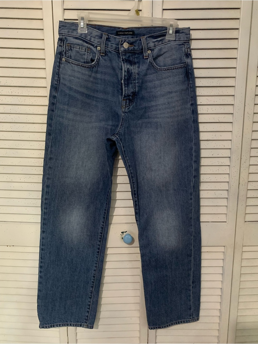 Lucky Brand High Rise 90s Button Up Jeans Straight
